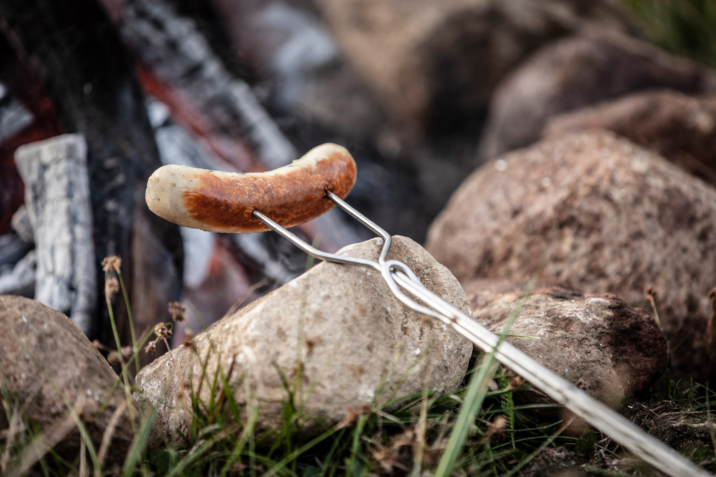 Lagerfeuer-Spieß ls1 (Gabel gerade) 2 Stück