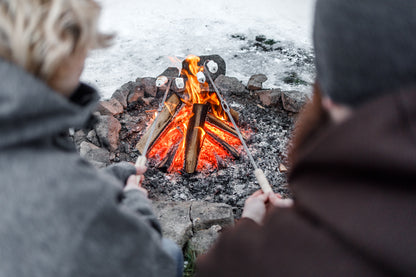 Lagerfeuer-Spieß ls2 (Gabel gebogen) 2 Stück