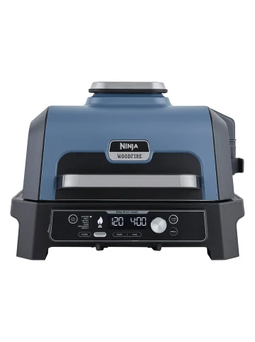 Ninja Woodfire Pro Connect XL Grill & Smoker inkl. Grillständer und Abdeckhaube